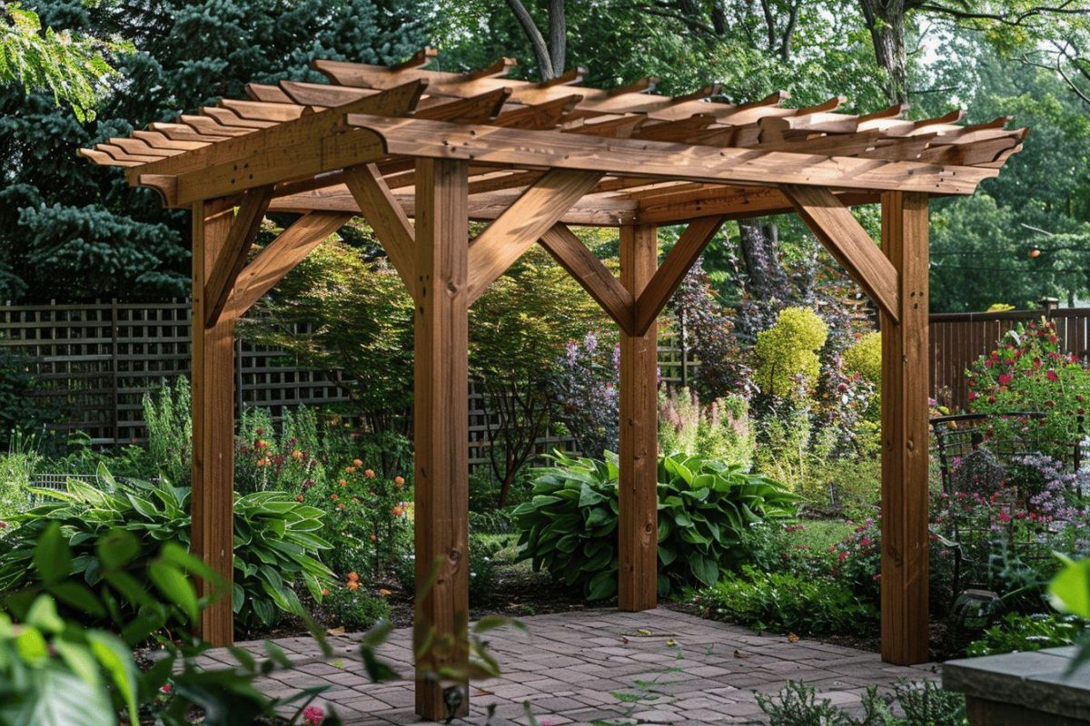 Comment construire une pergola en bois soi-même ?