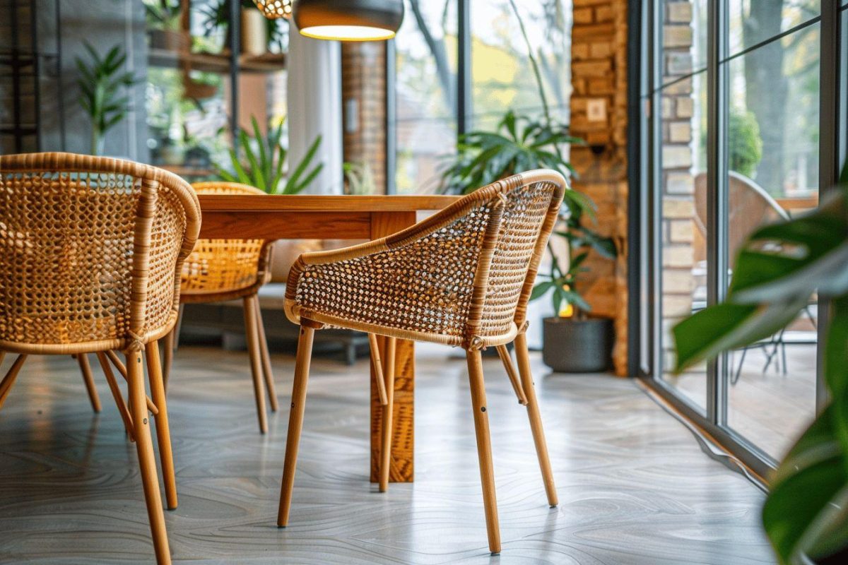 Découvrez les modèles de chaises en rotin pour salle à manger, pratique et design !