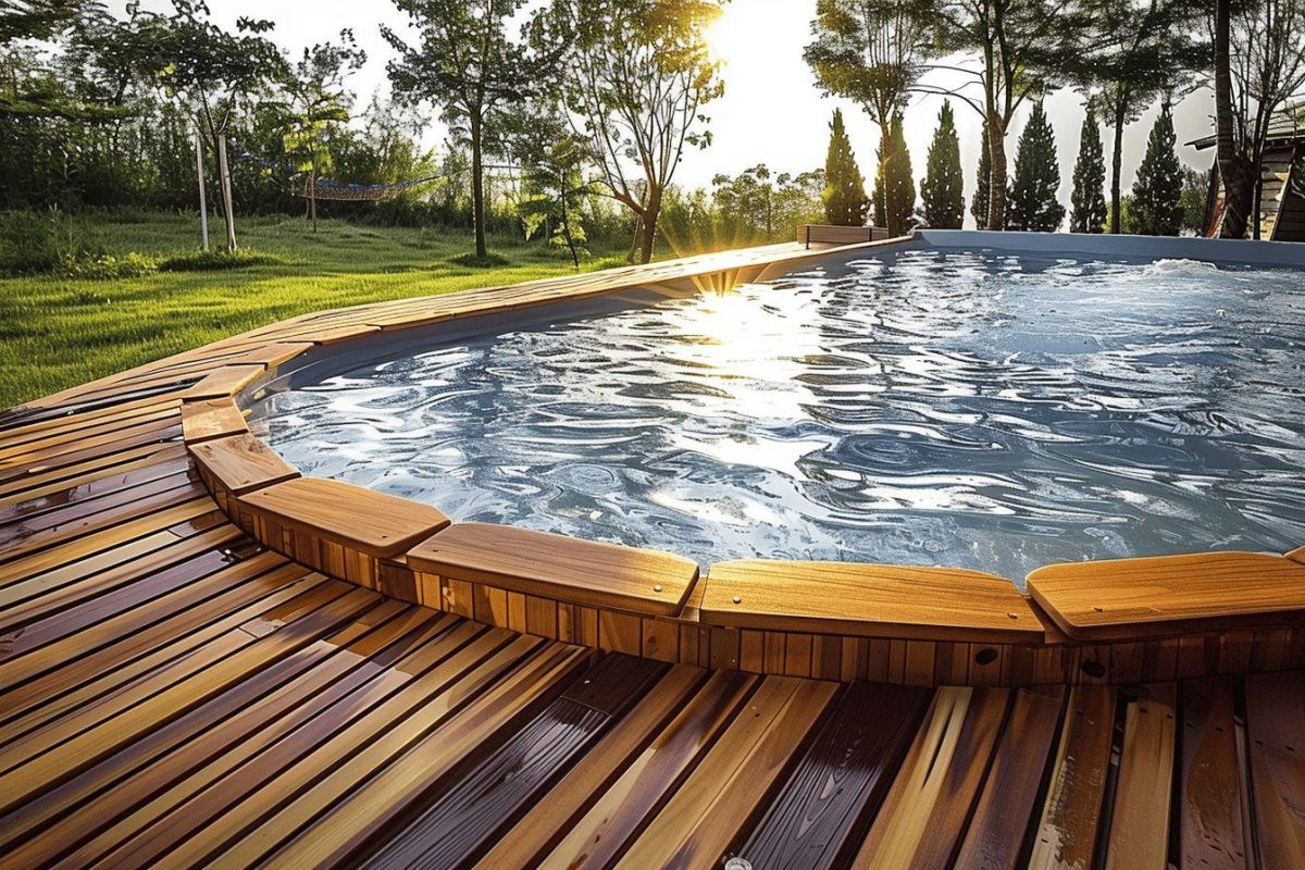 Comment construire une terrasse en bois autour d’une piscine hors sol ?