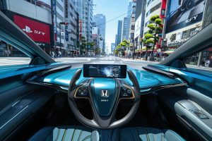 Honda et Sony : leur future voiture électrique comportera une PS5 !