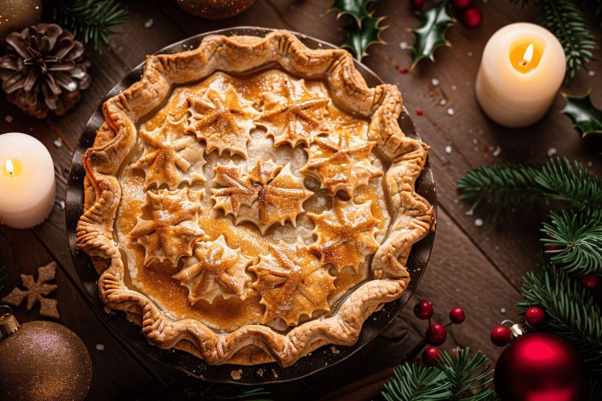 Recette repas de Noël : la tourte de Noël, un véritable délice